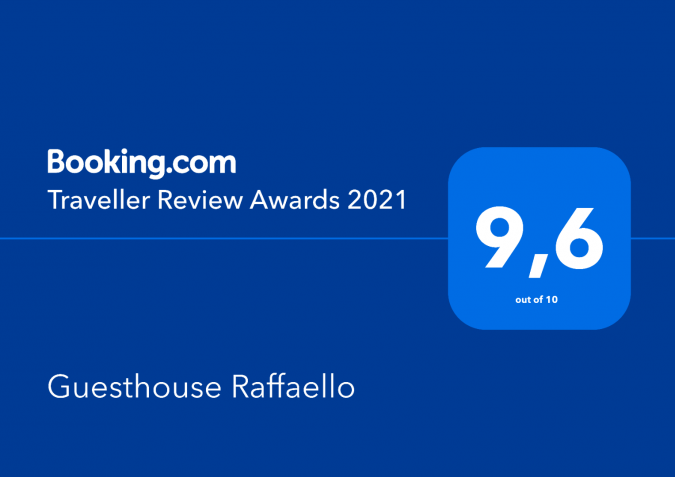 Booking.com Traveller Review Awards 2021, Apartments Raffaello Rab