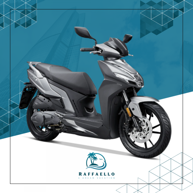 KYMCO Agility S 50, Apartments Raffaello Rab